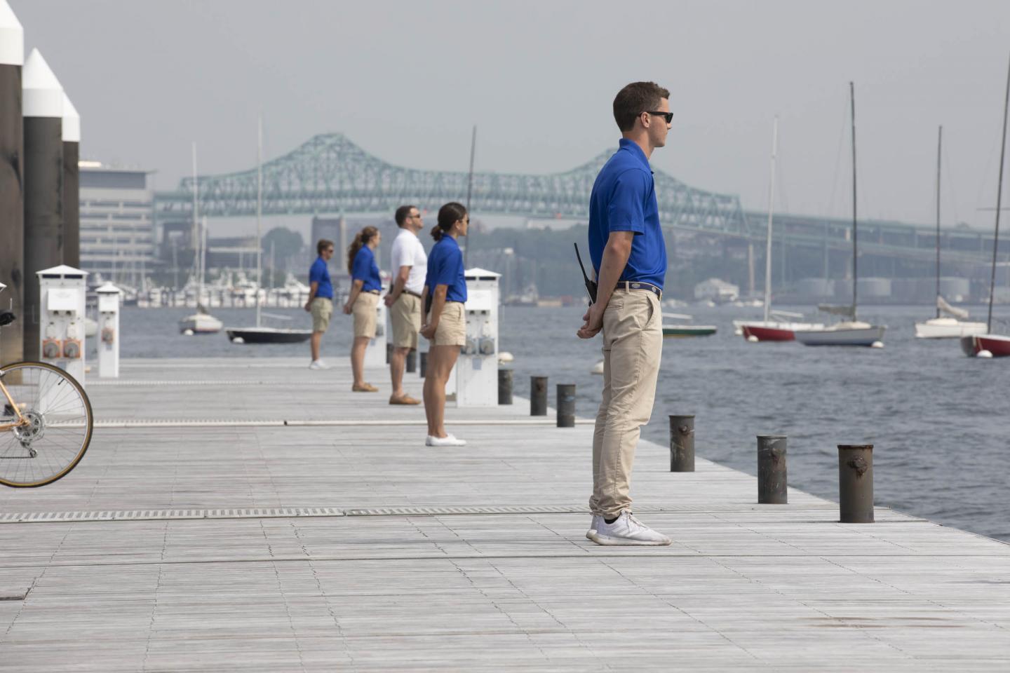 Dock Attendants at Boston Yacht Haven