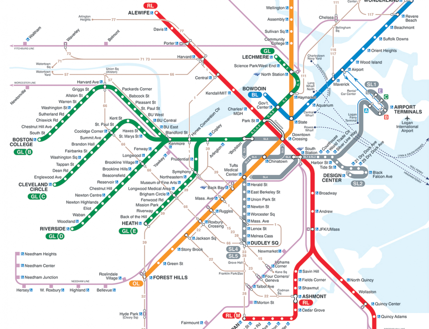 MBTA Map