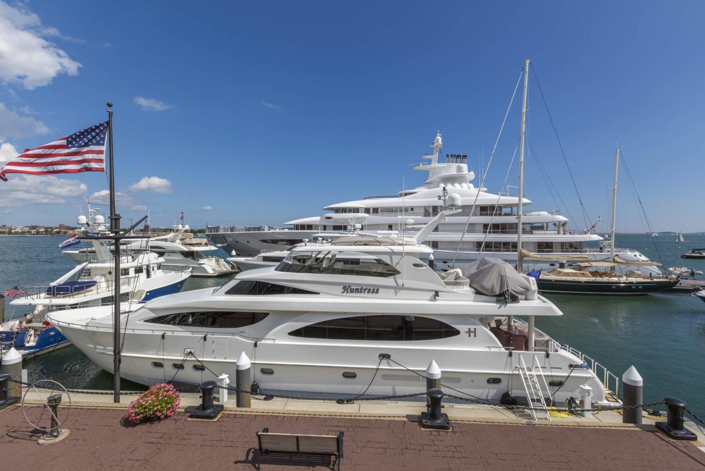Yachts at Boston Yacht Haven