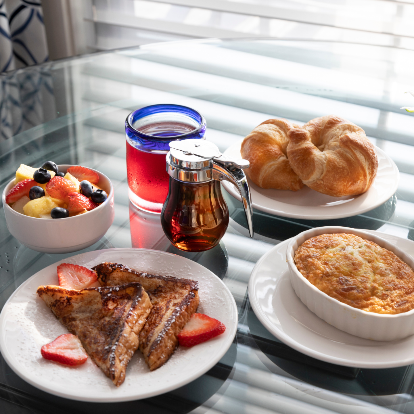 Breakfast Spread at Boston Yacht Haven