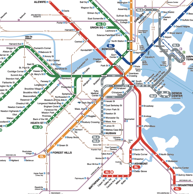 MBTA Map