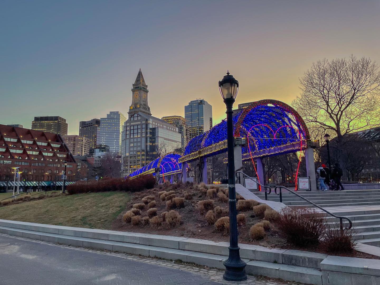 Tunnel of Love in Christopher Columbus Park