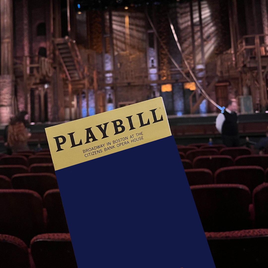 Playbill at the Boston Opera House